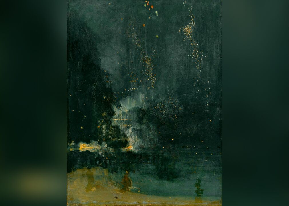 Nocturne in Black and Gold, the Falling Rocket